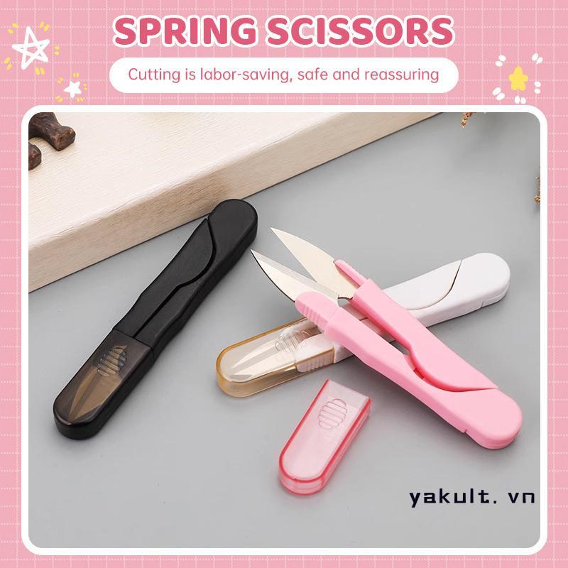 🎀 yakult 🎀Kéo lò xo an toàn Kéo cầm tay mini Kéo bền chống gỉ