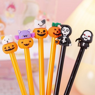 Bút Mực gel Hình Bí Ngô Ma Quái halloween