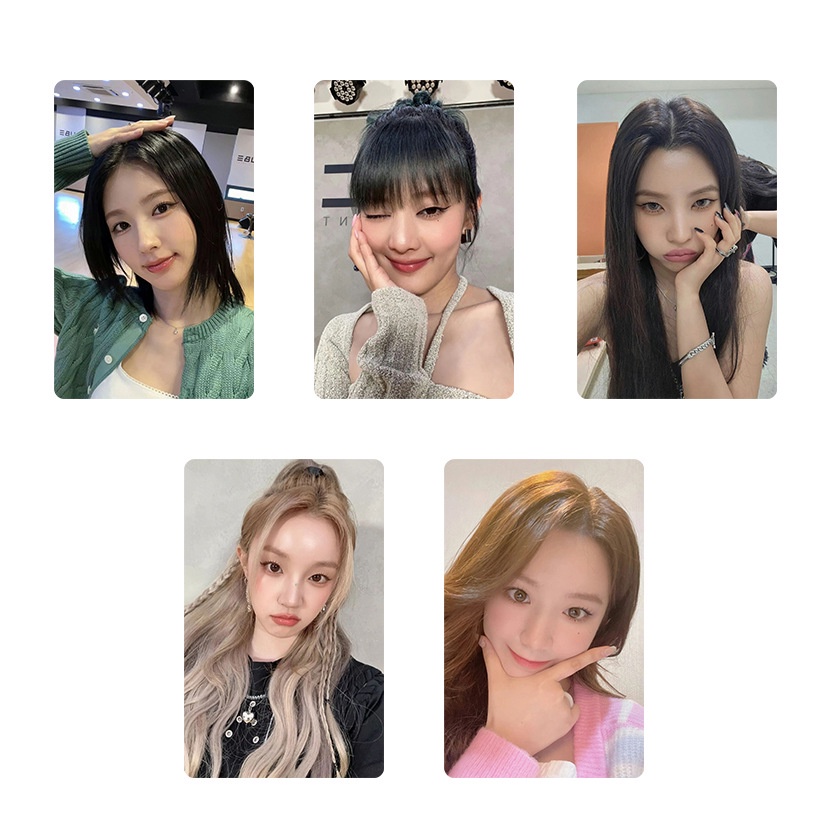 Kpop gidle wyy music thẻ thu thập thẻ nhỏ thẻ ảnh