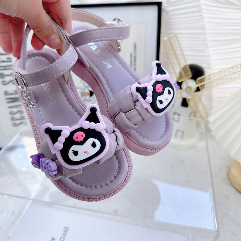 Hàng Có Sẵn! Xăng đan Đế Dày Mềm Mại Chống Trượt Thoải Mái Dành Cho Bé Gái