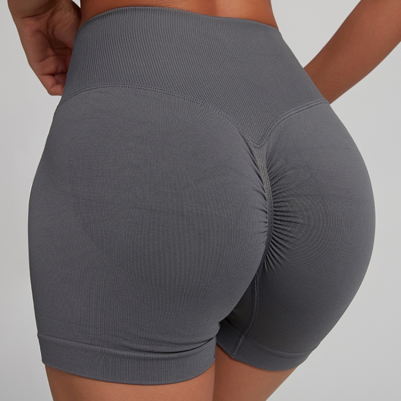 Quần Short Thể Thao Yoga Lưng Cao Nhanh Khô Thời Trang Cho Nữ