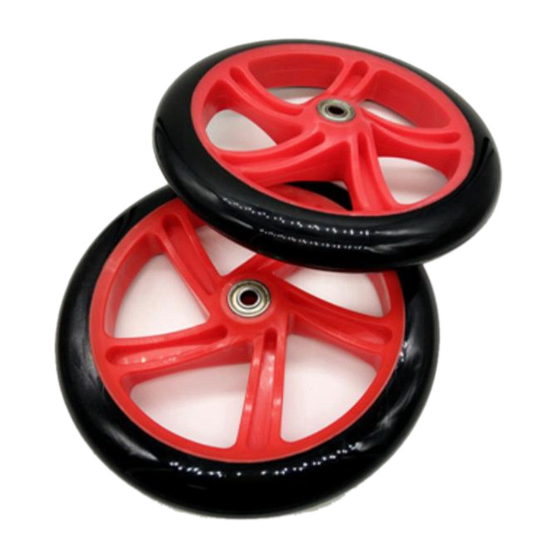 Set 4 Bánh Xe Scooter 200Mm 30Mm ABEC-7 Bằng PU Chất Lượng Cao