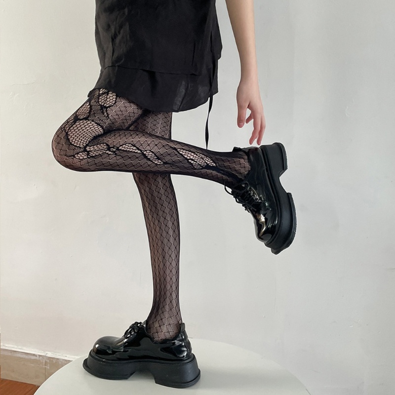 Quần Tất Lưới Họa Tiết Cây Gợi Cảm Dành Cho Nữ