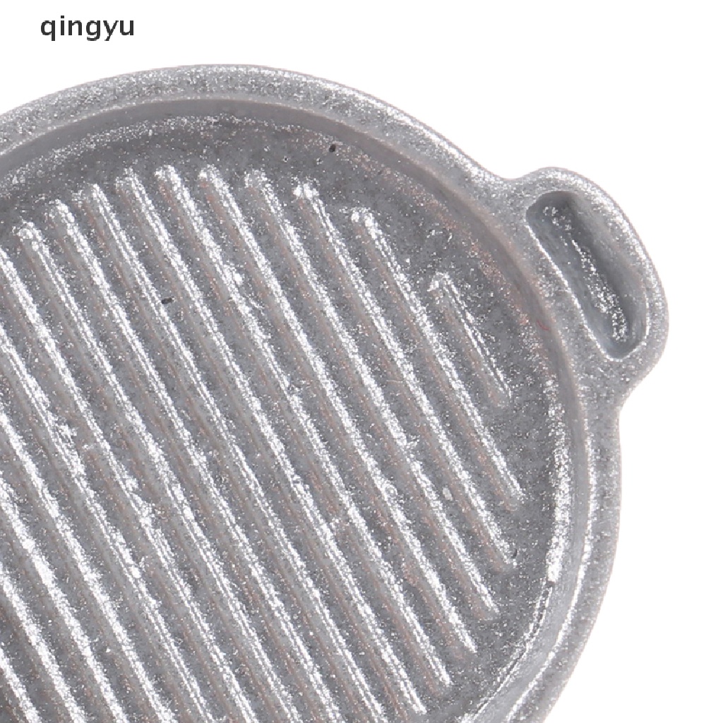 Set 4 Mô Hình Chảo Nấu Ăn Mini Tỉ Lệ 1: 12 Trang Trí Nhà Búp Bê