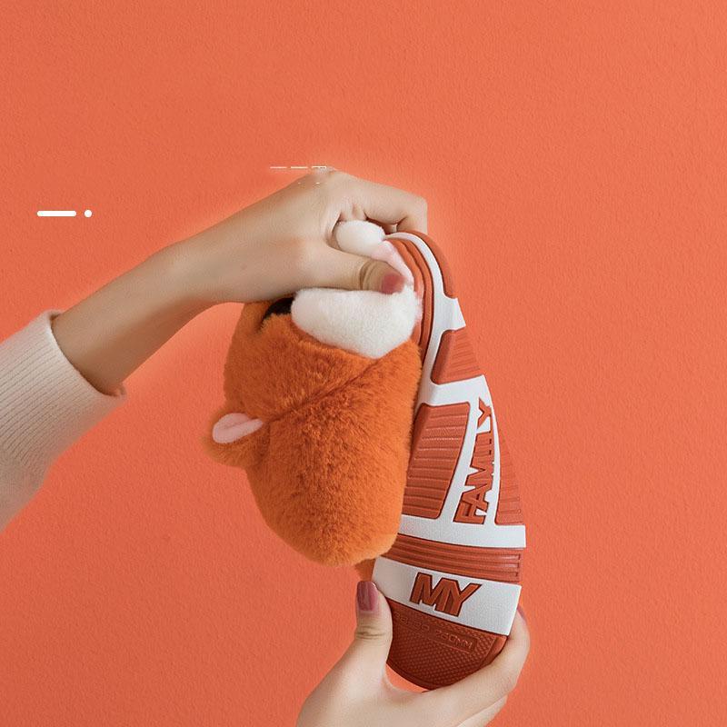 Dép Bông Đi Trong Nhà Mùa Đông Hoạt Hình Dễ Thương Ấm Áp Chống Trượt 2022 giaremoingay6868