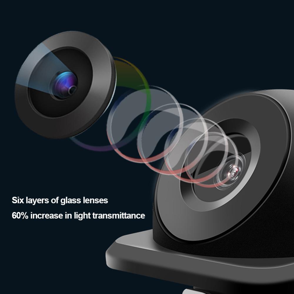 Camera Chiếu Hậu Góc Rộng Có Đèn LED P1Y4 Cho Xe Hơi