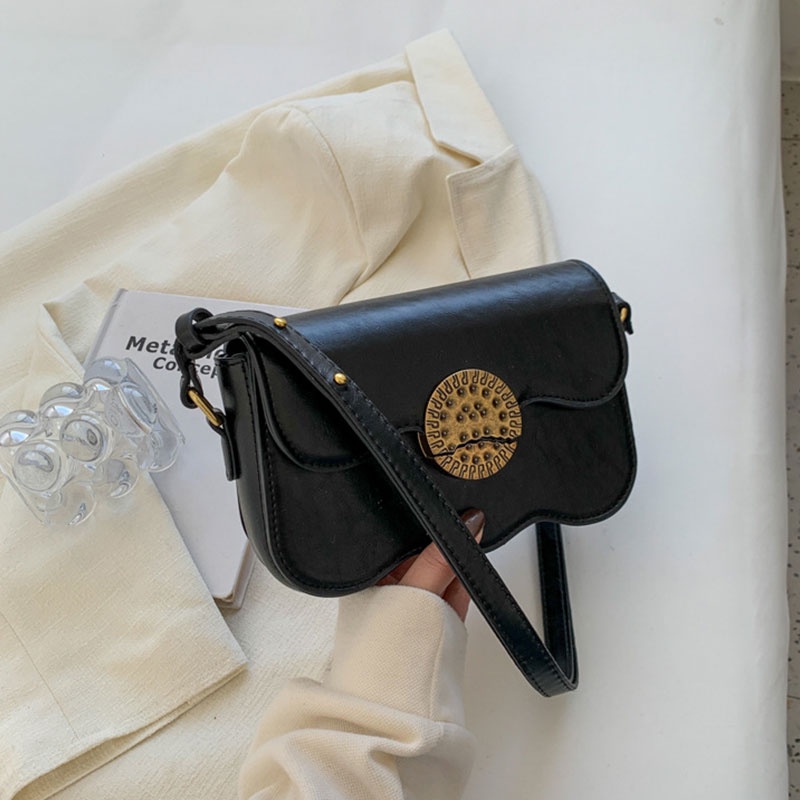 MISCHA Túi Đeo Chéo Hình Vuông Nhỏ Màu Tương Phản Thời Trang Cho Nữ