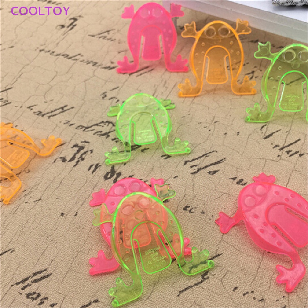 Cooltoy Set 10 Đồ Chơi Ếch Nhảy Vui Nhộn Cho Tiệc Sinh Nhật Trẻ Em