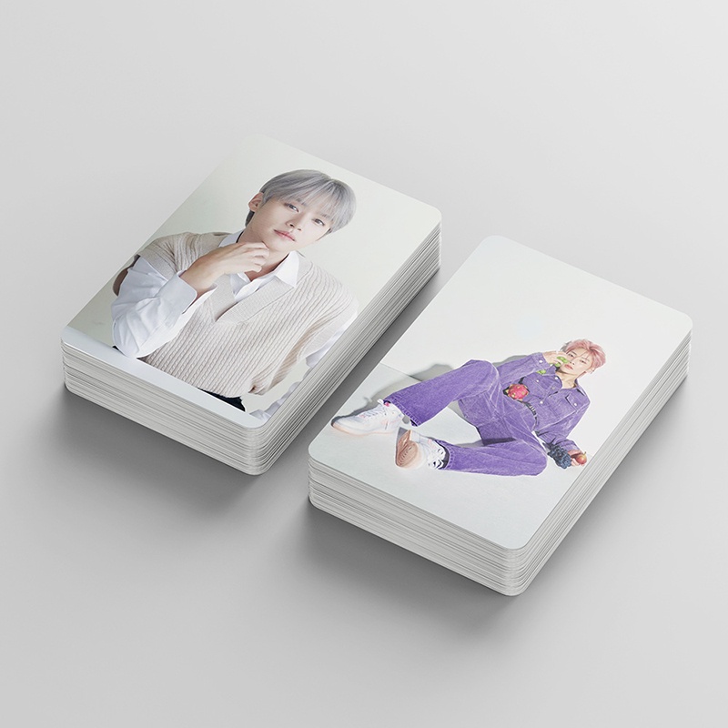 Set 55 Tấm Thẻ Ảnh Lomo Các Thành Viên Nhóm Nhạc Stray Kids