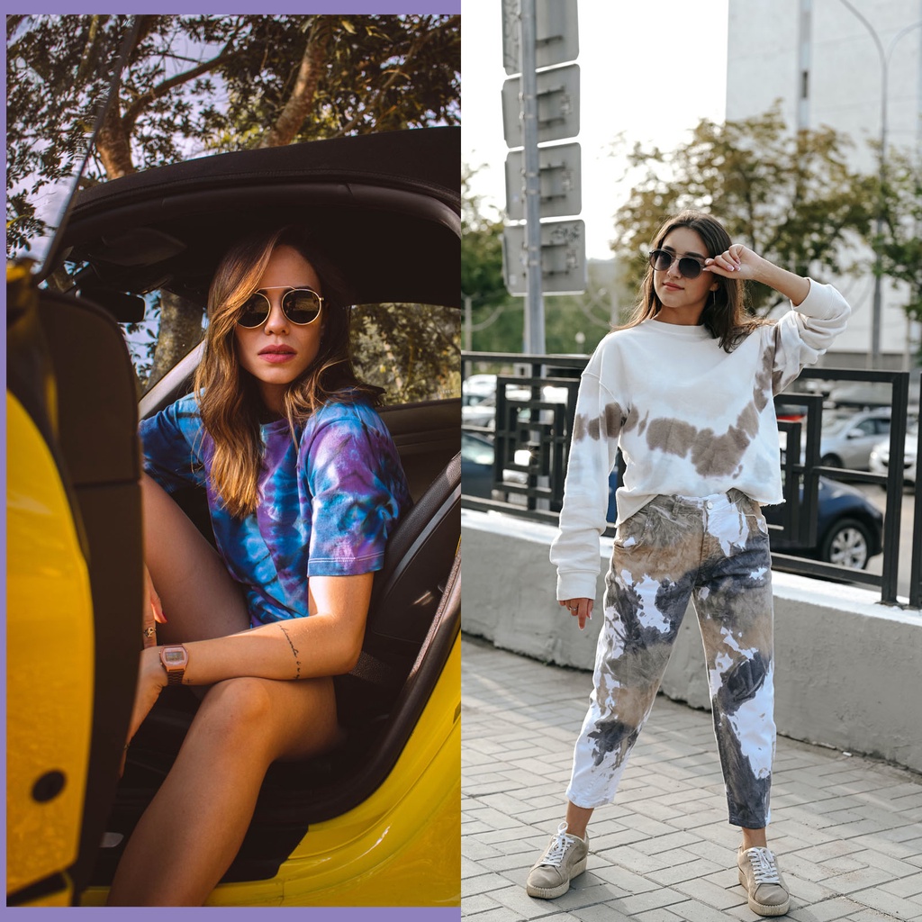 32 Màu sắc 2g DIY Concentrate Tie Dye Powder Thay đổi màu nhuộm cho túi vải Quần áo trang trí vải tân trang