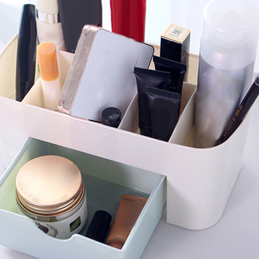 Hộp Đựng Dụng Cụ Làm Móng / Trang Sức Để Bàn Dạng Ngăn Kéo Tiện Lợi