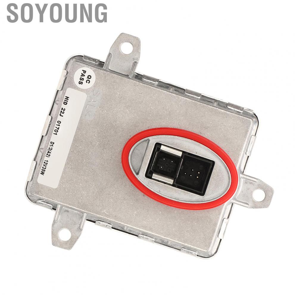 Soyoung 63117182520  Stable Output High Performance Xenon HID Headlight Ballast Aluminium Alloy Less Interference for E92 E93 E90 M3 E63