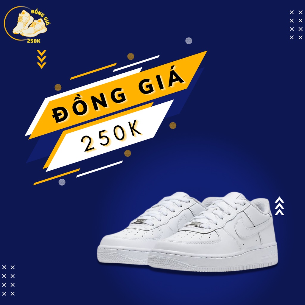 Giày AF1 nam nữ đủ màu trắng, đen, nâu hàng 11 Full Box - Giày thể thao sneaker AF1 Air Force 1 đủ size nam nữ cao cấp