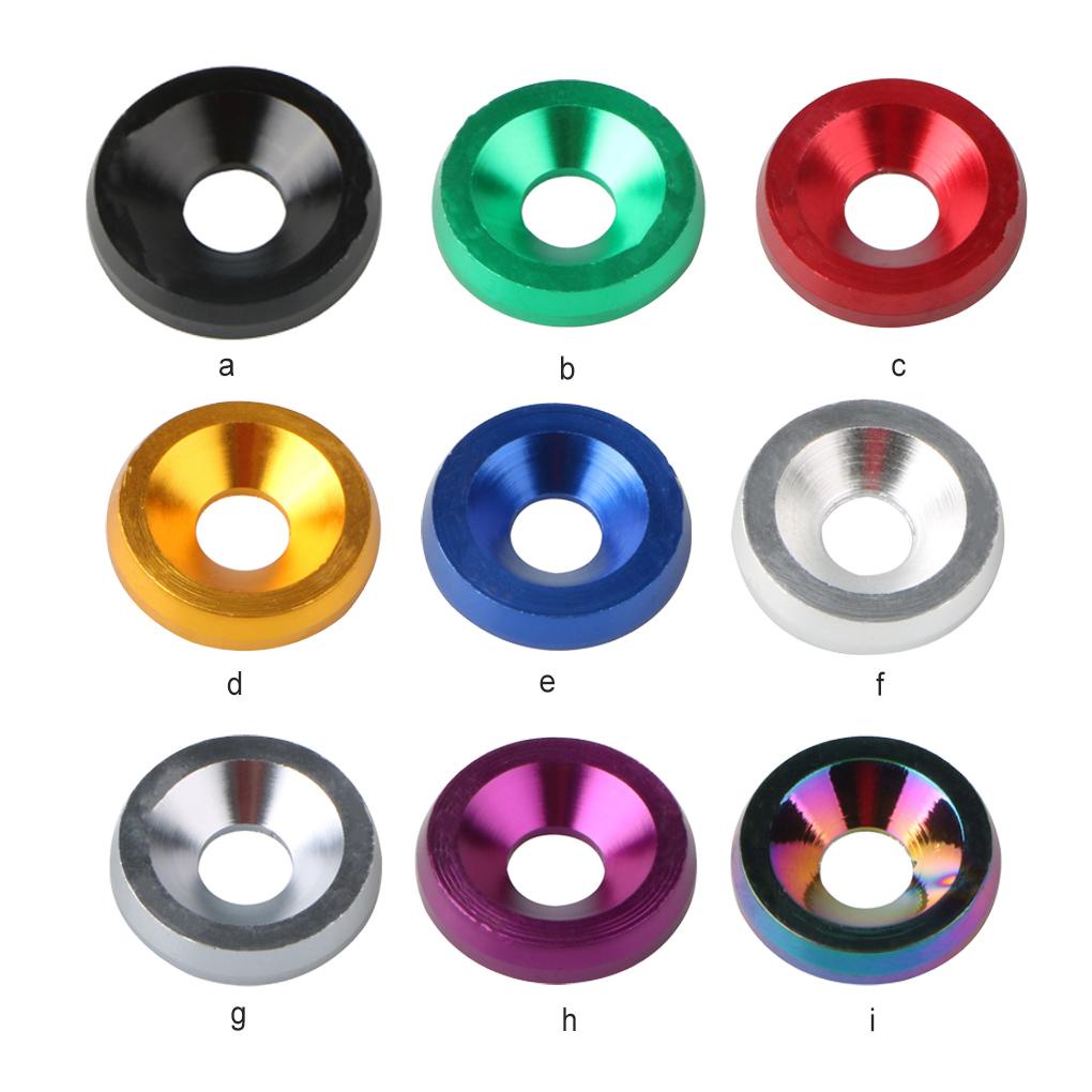 Set 10 Ốc Vít M6 Gắn Biển Số Xe Hơi Thông Dụng