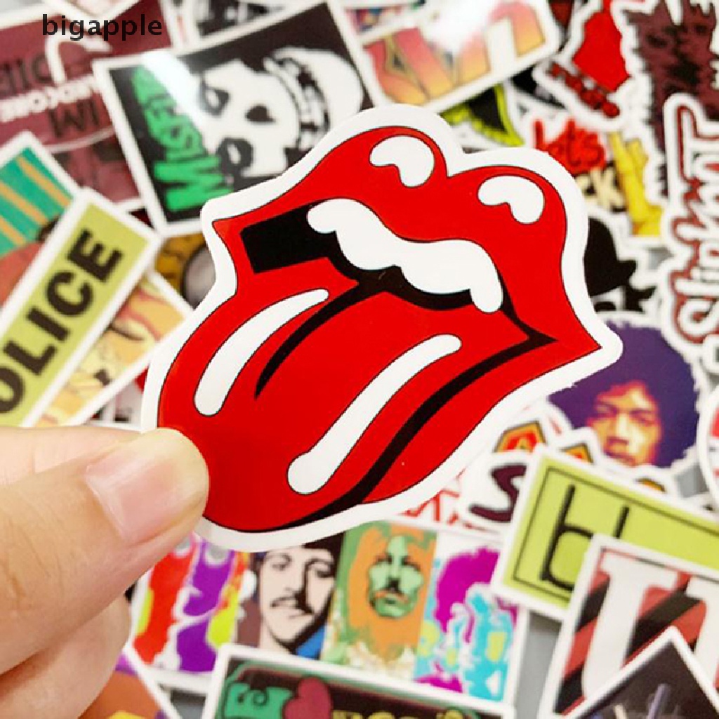 Set 50 Sticker Họa Tiết Băng Cá Nhân Độc Đáo Dùng Để Trang Trí Nội Thất