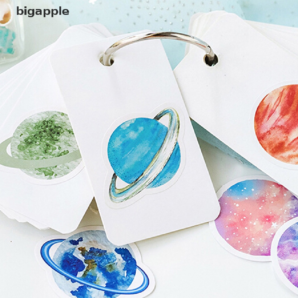 Bigapple Hộp 45 Miếng Hình Hành Tinh Đẹp Trang Trí Sổ Tay Nhật Ký DIY RDG