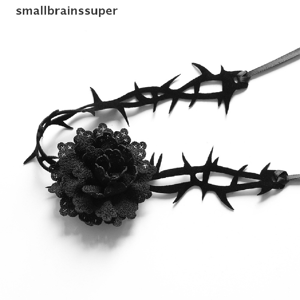 Vòng Cổ Choker Mặt Hoa Hồng Thời Trang Cho Nữ SBS