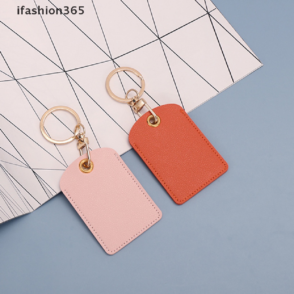 [ifashion365] Bao Da Đựng Thẻ Truy Cập Hình Giọt Nước / Chìa Khóa / Xe Buýt Cảm Ứng