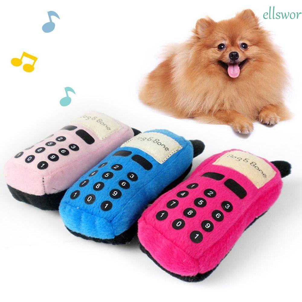 Đồ Chơi Điện Thoại Di Động Mềm Có Âm Thanh Huấn Luyện Thú Cưng