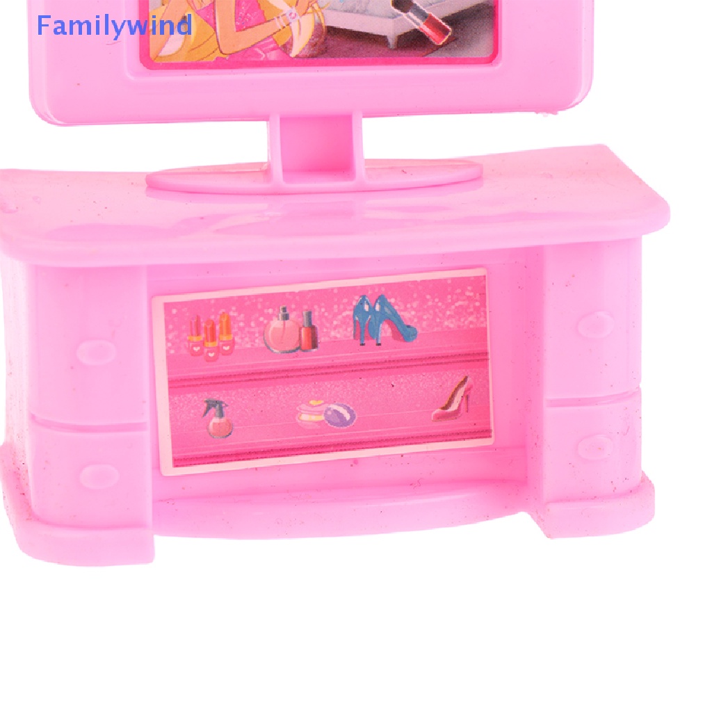 Set 5 Mô Hình TV Tỉ Lệ 1: 12 Dùng Để Trang Trí Nhà Búp Bê