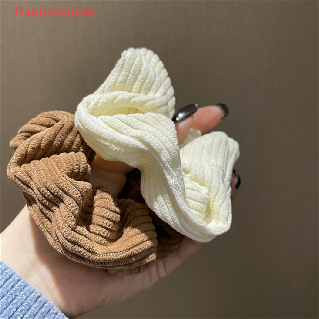 Dây Buộc Tóc Co Giãn Bằng Nhung Màu Sắc Ngọt Ngào Cho Nữ