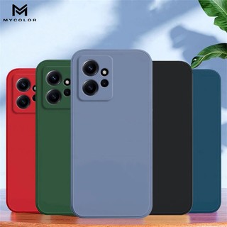Ốp điện thoại silicon mềm màu trơn dành cho Redmi Note 14 13 12 12S Pro+ Plus 5G 4G 2025