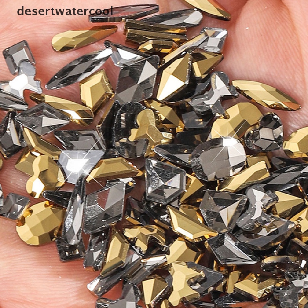 Set 100 Viên Đá Đính Trang Trí Móng Tay