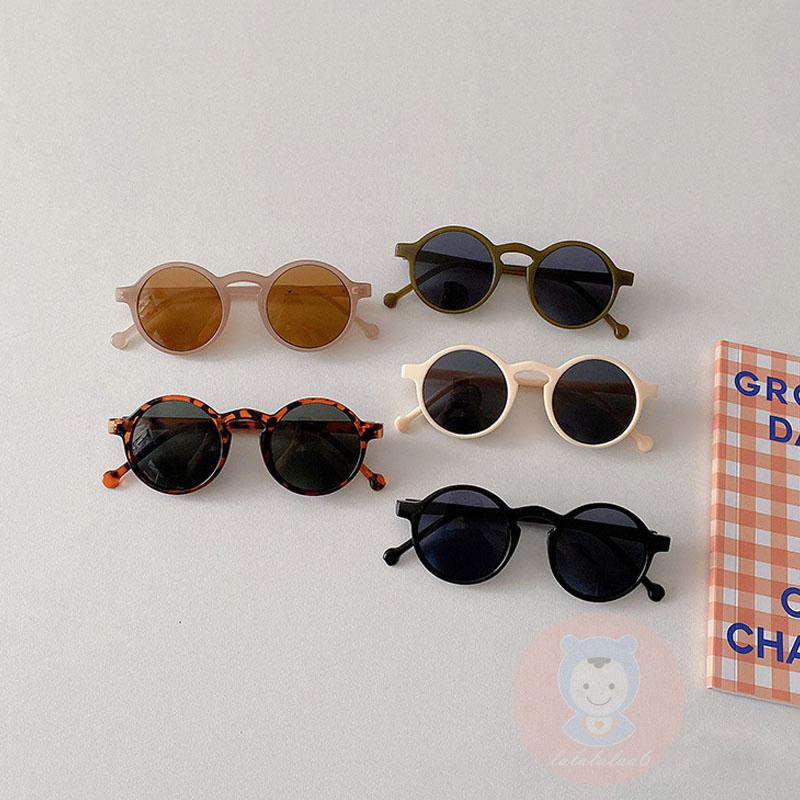 Kính Mát Tròn Chống Tia UV Thời Trang Mùa Hè Cho Bé LAA6