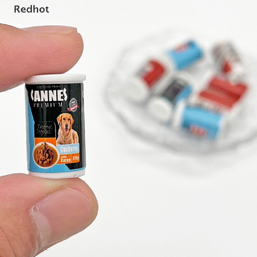 Bộ 5 Mô Hình Chó / Mèo mini Trang Trí Nhà Búp Bê