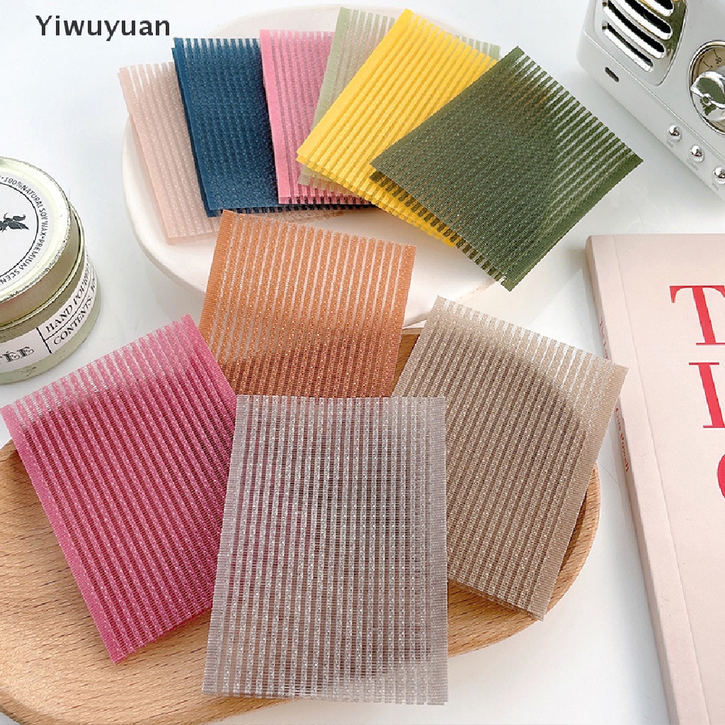 < Yiwuyuan > Gói 10 Miếng Dán Giữ Tóc Không Để Lại Dấu Vết Cho Thợ Cắt Tóc