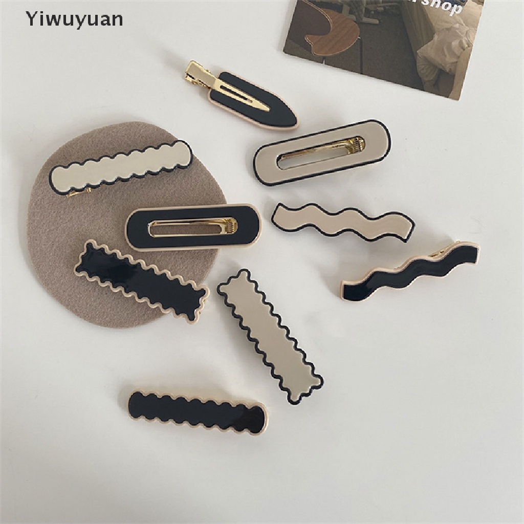 Bộ 2 Kẹp Tóc Hình Học Thời Trang Cho Nữ