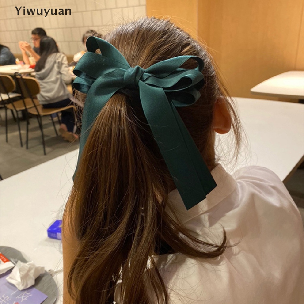 1 Kẹp Tóc Nơ Lớn Thời Trang Cho Nữ