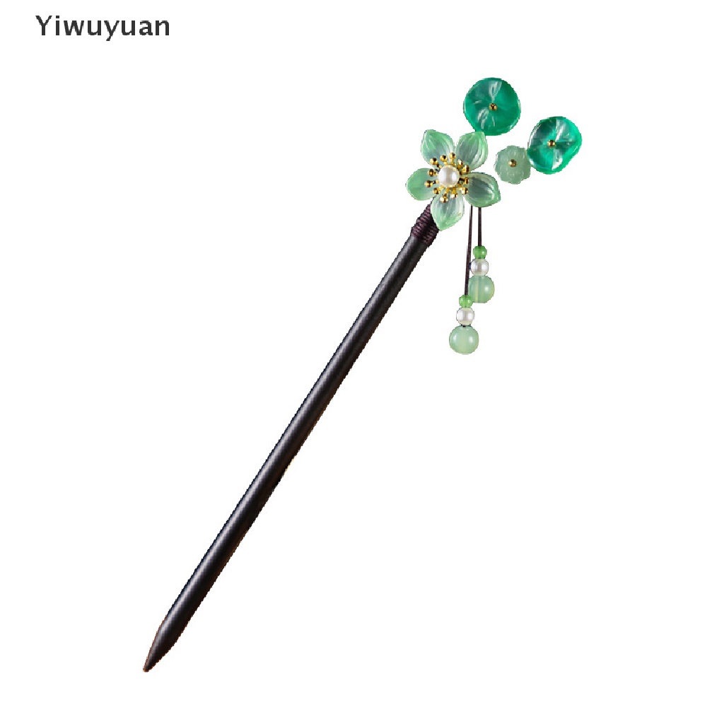 Trâm Cài Tóc Bằng Gỗ Hình Hoa Phong Cách Trung Quốc Cổ Điển Cho Nữ