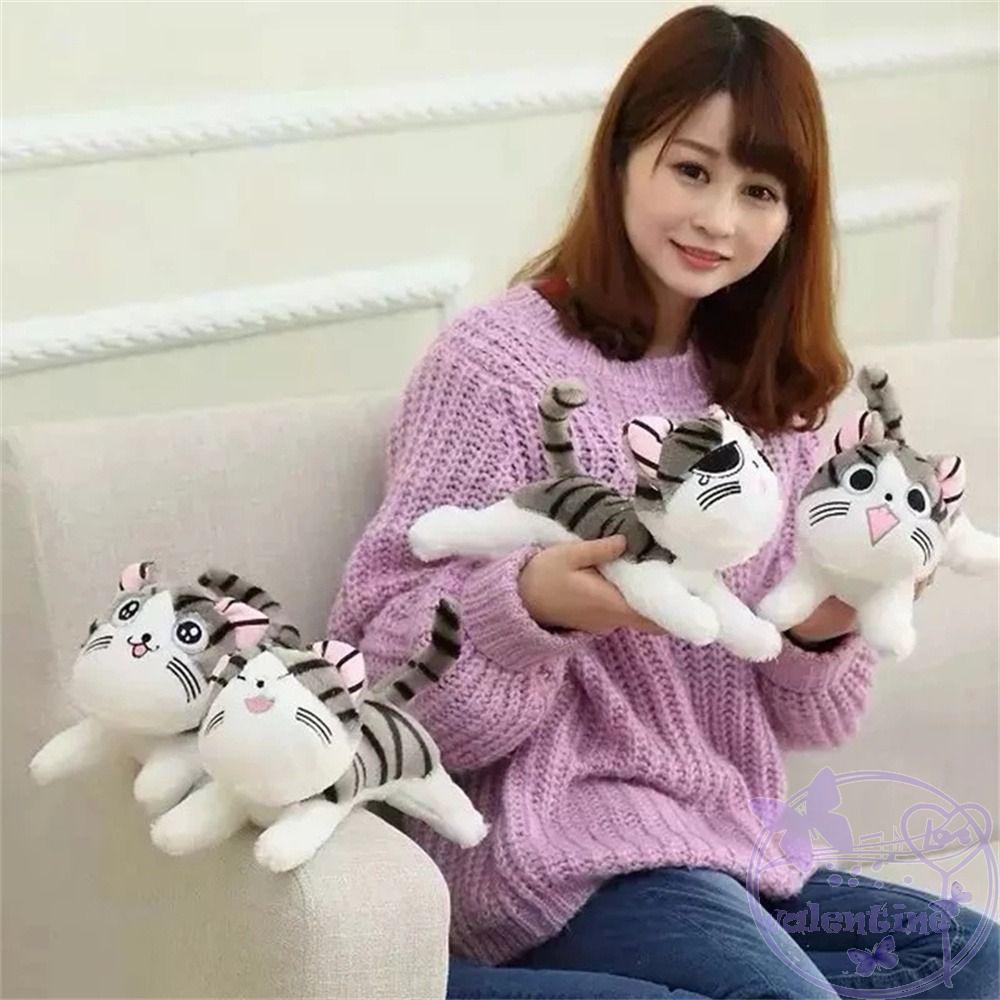 Mèo Nhồi Bông Mềm Mại Kích Thước 20 / 30cm