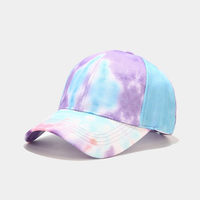 Mũ Lưỡi Trai Cotton Mỏng Màu Nhuộm Thời Trang Chống Nắng Mùa Hè Cho Nữ