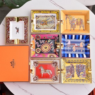 Gạt tàn thuốc hermes đáy da thật 7 kiểu