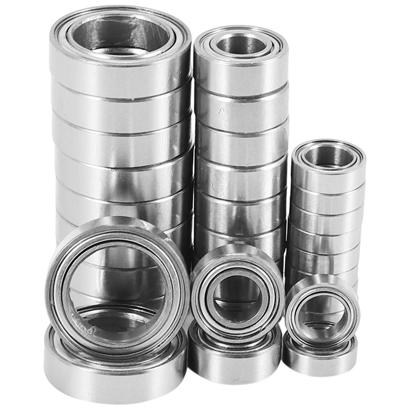 Set 30 Vòng Bi Thép Cho Xe Điều Khiển Từ Xa ZD Racing DBX-10 DBX10 10421-S 9102 1 / 10