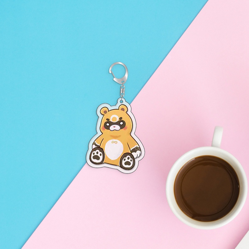 Móc Khóa Kim Loại Mặt Hình Nhân Vật Hoạt Hình Anime