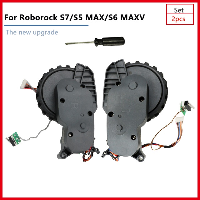 Xiaomi Roborock S7 S5 MAX S6 MAXV T7 T7S Phụ Kiện Bánh Xe Trái Phải Dành Cho