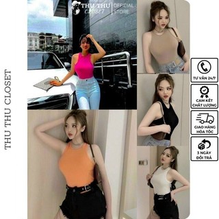 Áo ba lỗ nữ trơn 6 màu siêu xinh