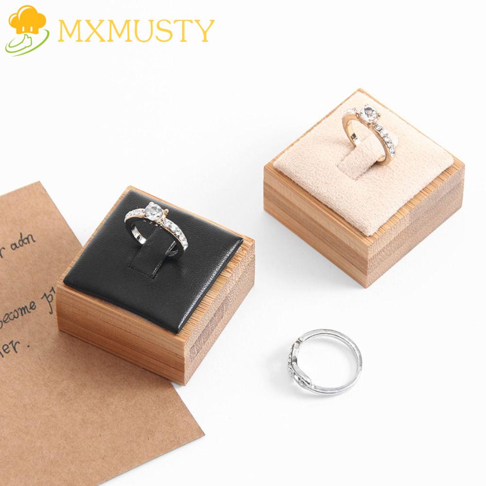 Hộp Gỗ Trưng Bày Nhẫn Cưới / Trưng Bày Kiểu Dáng Đơn Giản Tiện Dụng
