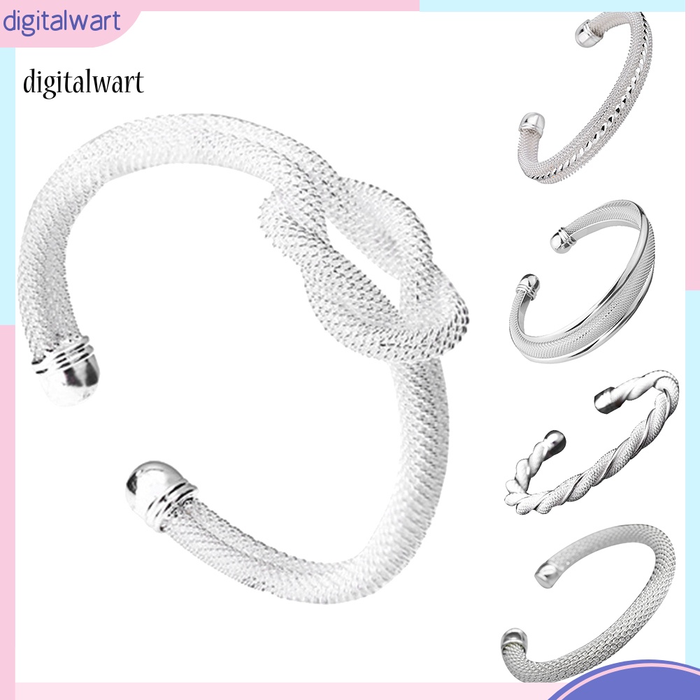 Kỹ Thuật Số| Vòng Đeo Tay Dạng Ống Xoắn Thanh Lịch Dành Cho Nữ