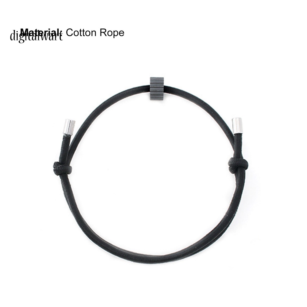 Kỹ Thuật Số| Vòng Tay Dây Thừng Thiết Kế Đơn Giản Tinh Tế Tùy Chỉnh Thời Trang Cho Cặp Đôi