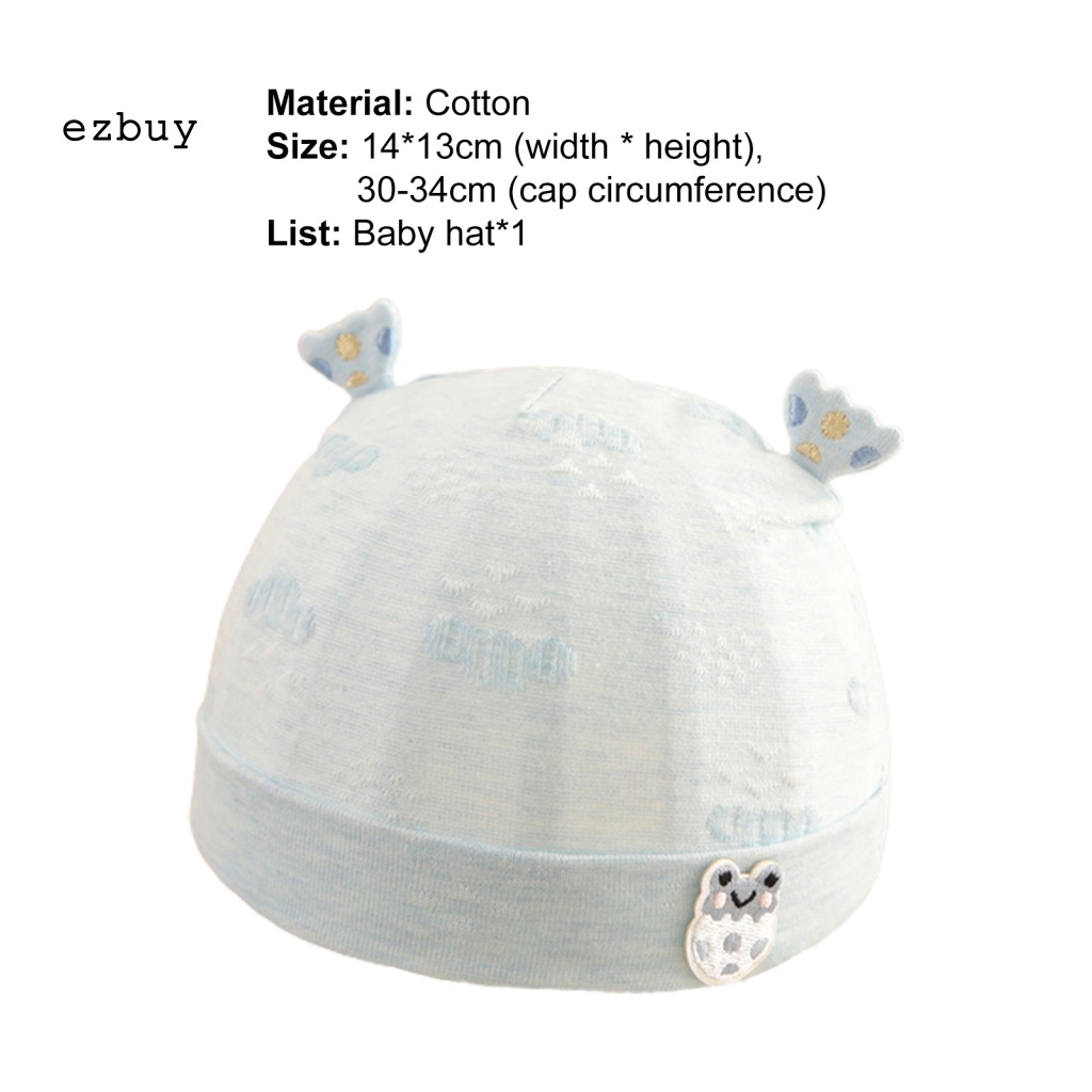 Mũ Cotton Thân Thiện Với Da Em Bé Ngủ Mùa Thu