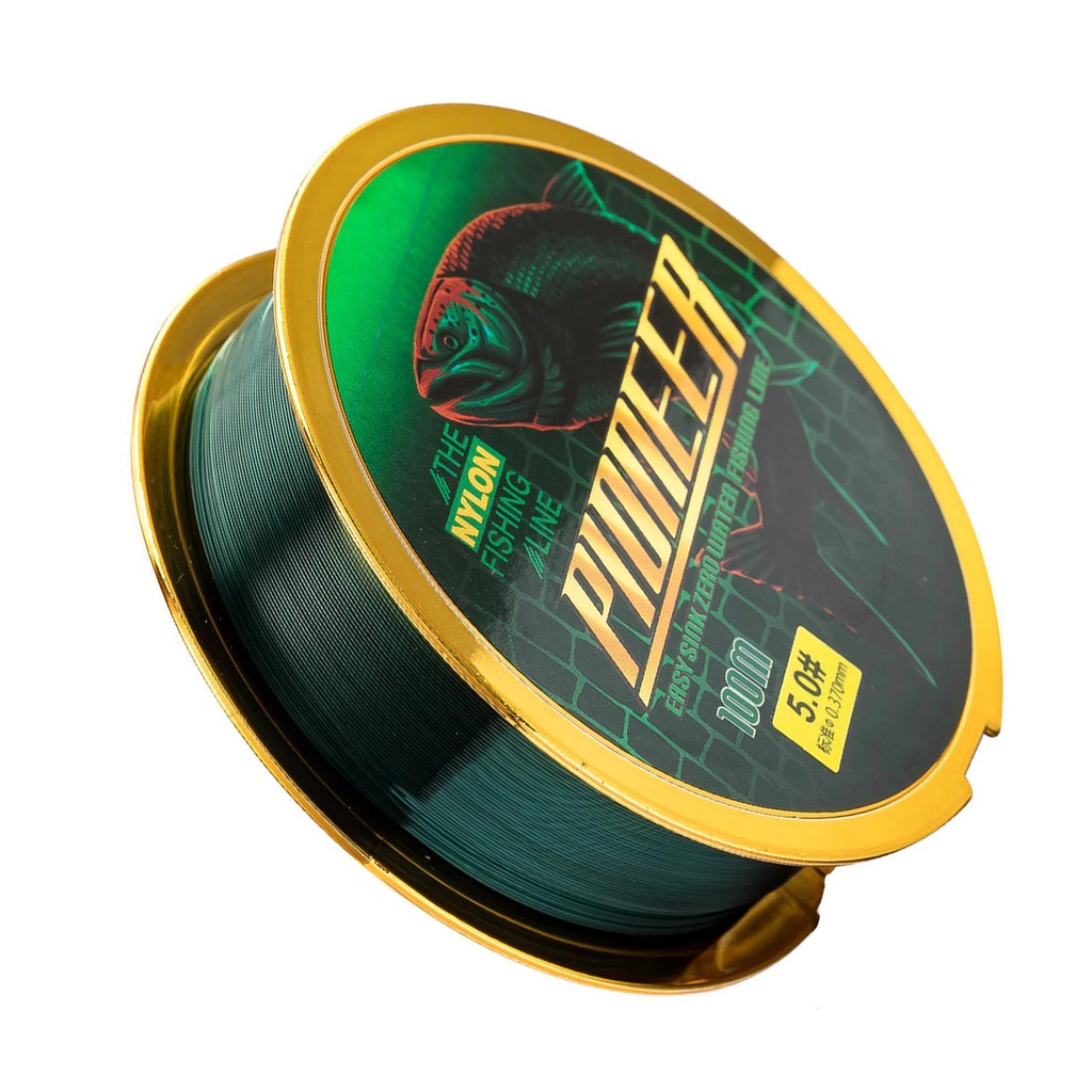 Cuộn Dây Câu Cá 100M Siêu Bền Chống Thấm Nước