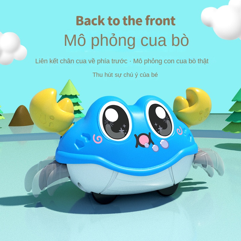 Xe Hơi Đồ Chơi Hình Con Cua Độc Đáo Cho Bé Trai Mẫu Giáo