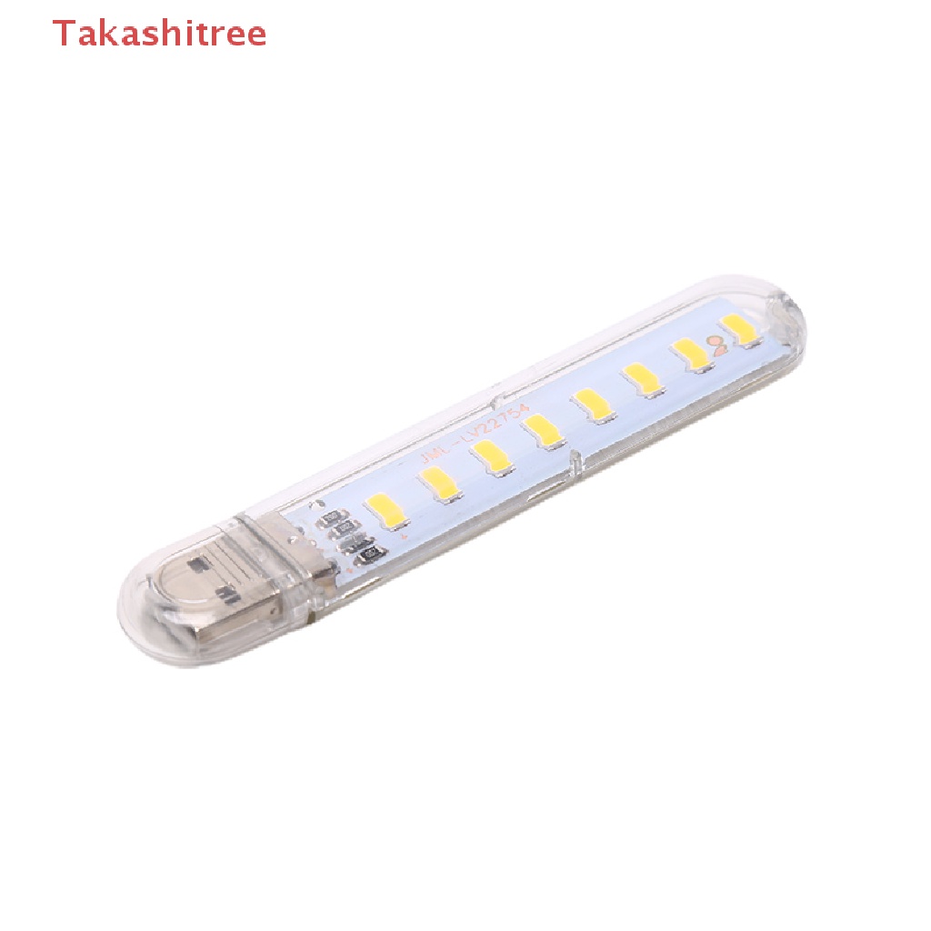Đèn LED Đọc Sách 8 Bóng SMD 5V Ánh Sáng Trắng Ấm Kết Nối USB