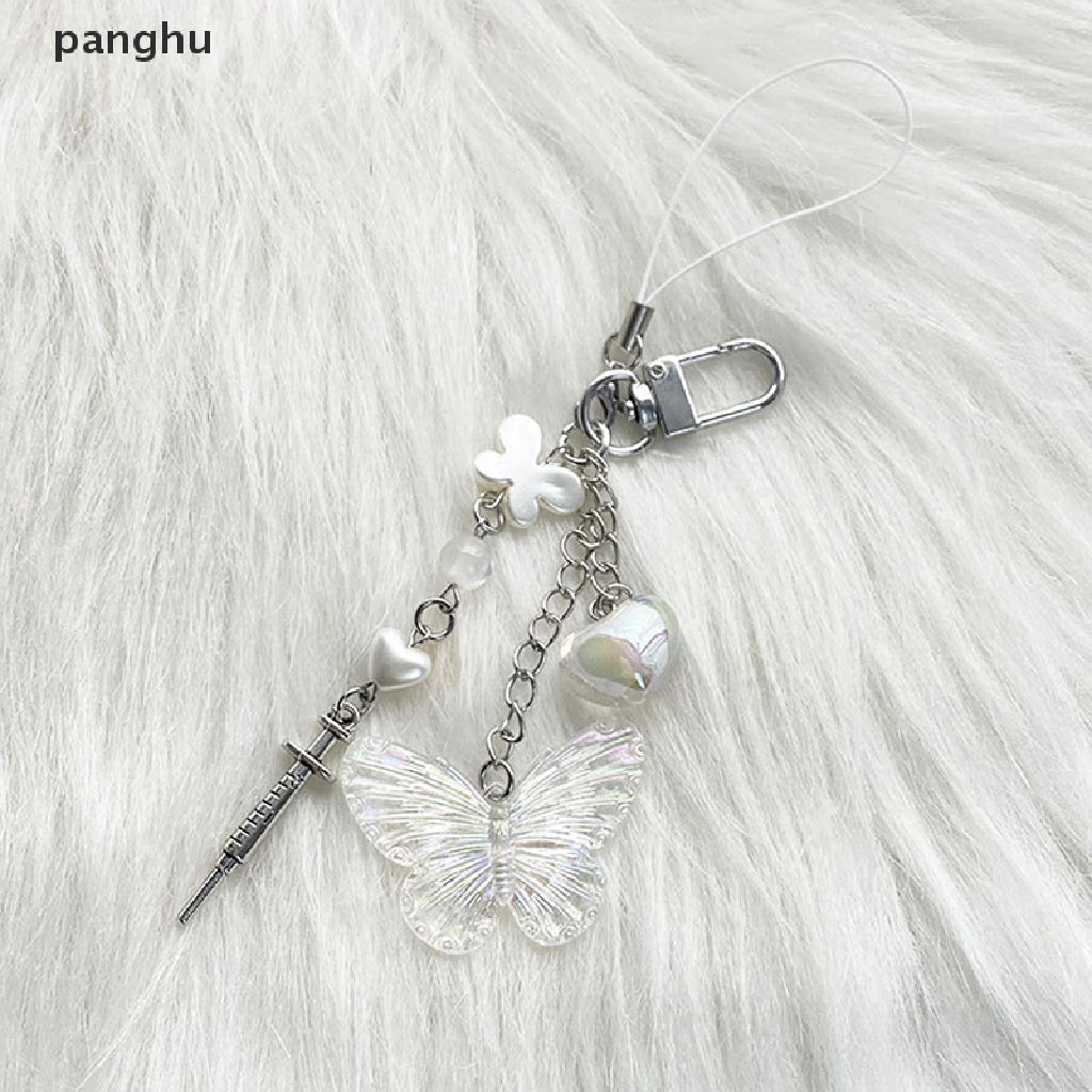 Móc Khóa Điện Thoại / Túi Xách / Chìa Khóa Hình Chữ Ch / Bướm Y2K DIY