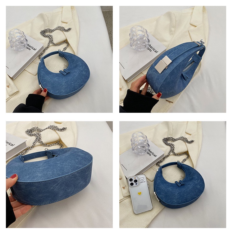 Túi Đeo Chéo Dây Xích Thời Trang Mùa Hè Phong Cách Mới Cho Nữ