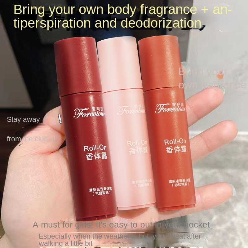 Cuộn Nước Hoa Dạng Hạt Thơm Mùi Trái Cây Tươi Mát Lâu Phai Nhỏ Gọn Bỏ Túi